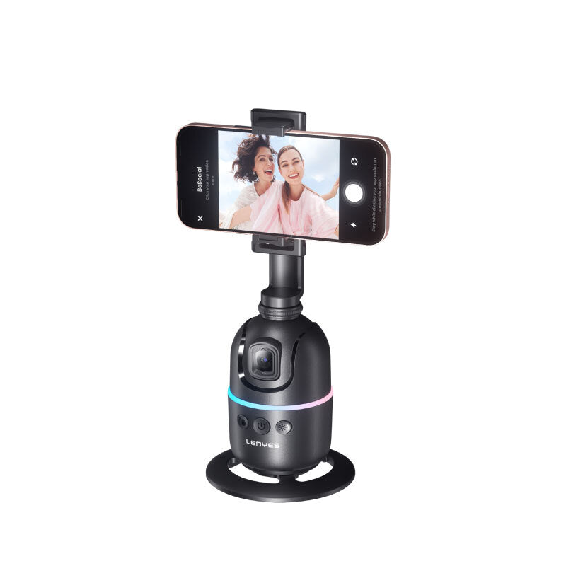 Lenyes LPH104 Canlı Yayın 360 Derece Dönebilen Akıllı Yüz Tanıma Takip Standı Lenyes LPH104 Canlı Yayın 360 Derece Dönebilen Akıllı Yüz Tanıma Takip Standı